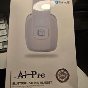 Ai Pro Bluetooth Stereo Headset LIFETIME WARRANTY INCLUDED